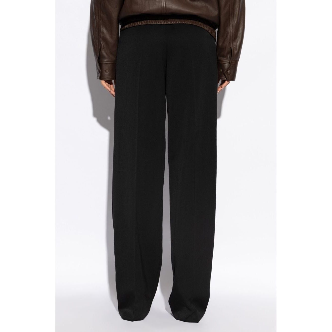Saint Laurent grain de poudre wool trousers 796875Y7E631000