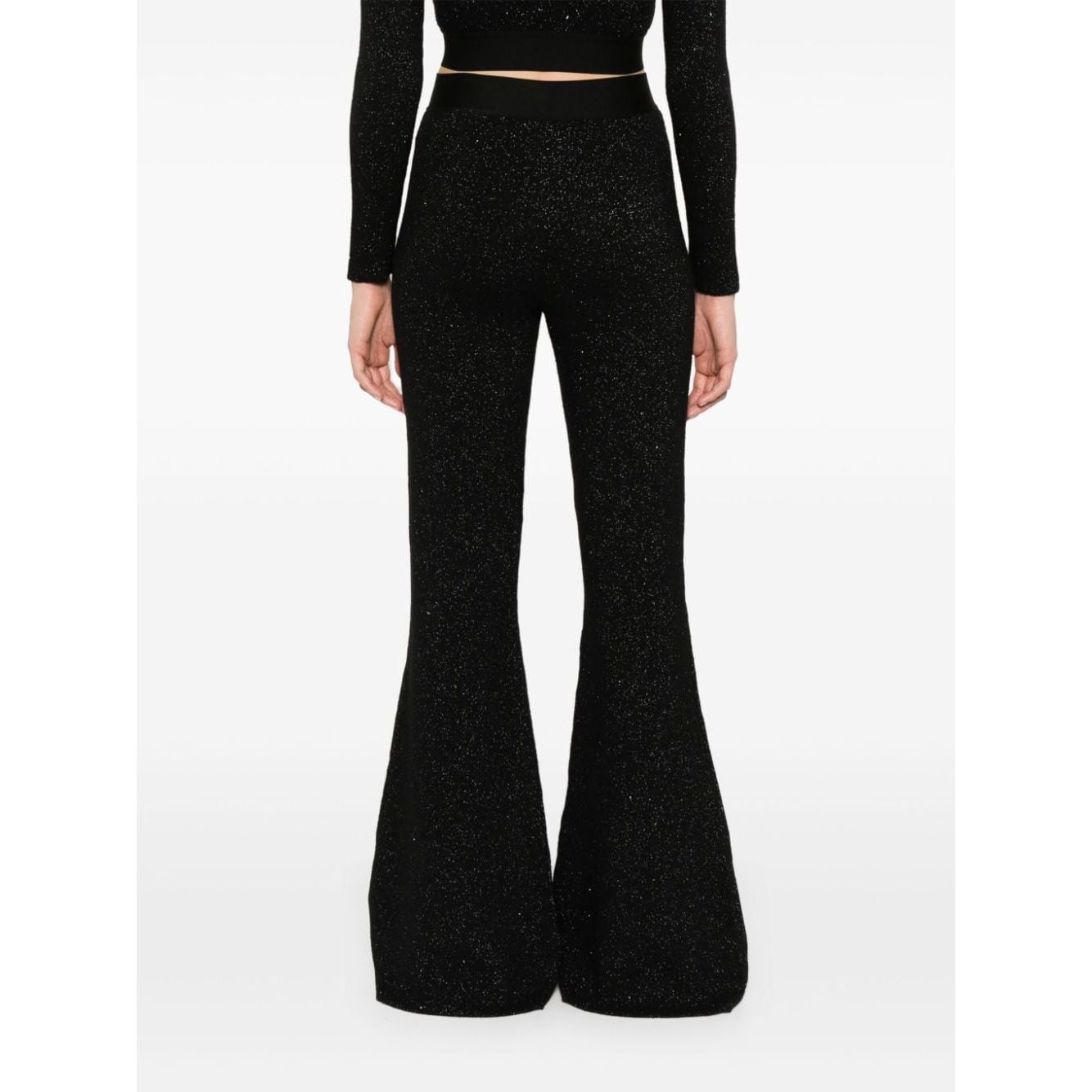 Palm Angels Trousers Black PWHG021F24KNI0011010