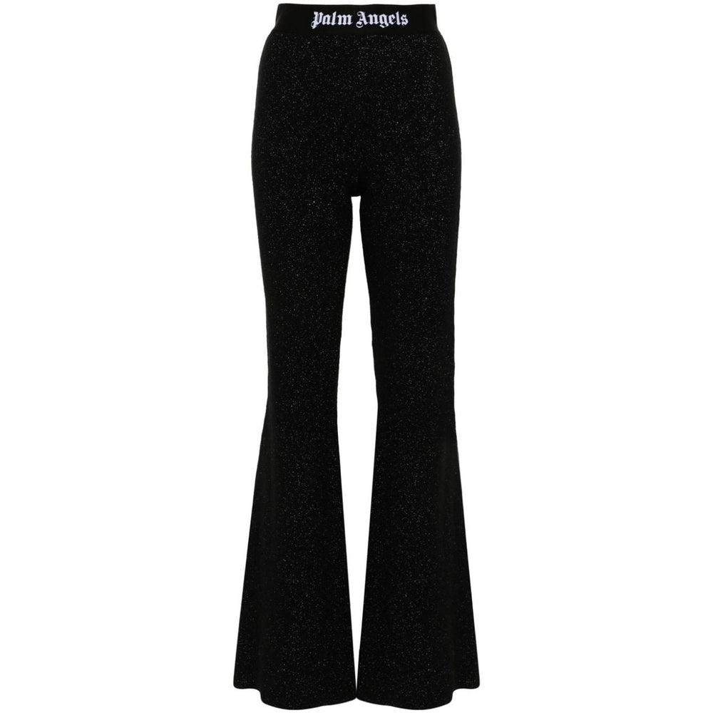 Palm Angels Trousers Black PWHG021F24KNI0011010