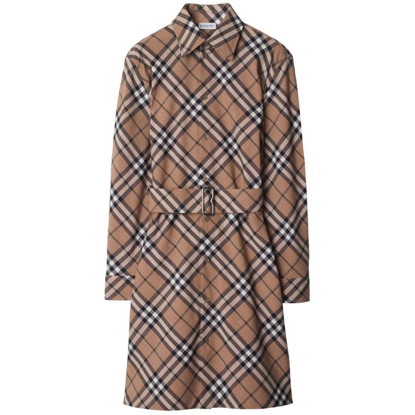 Burberry Checked shirt dress Dresses