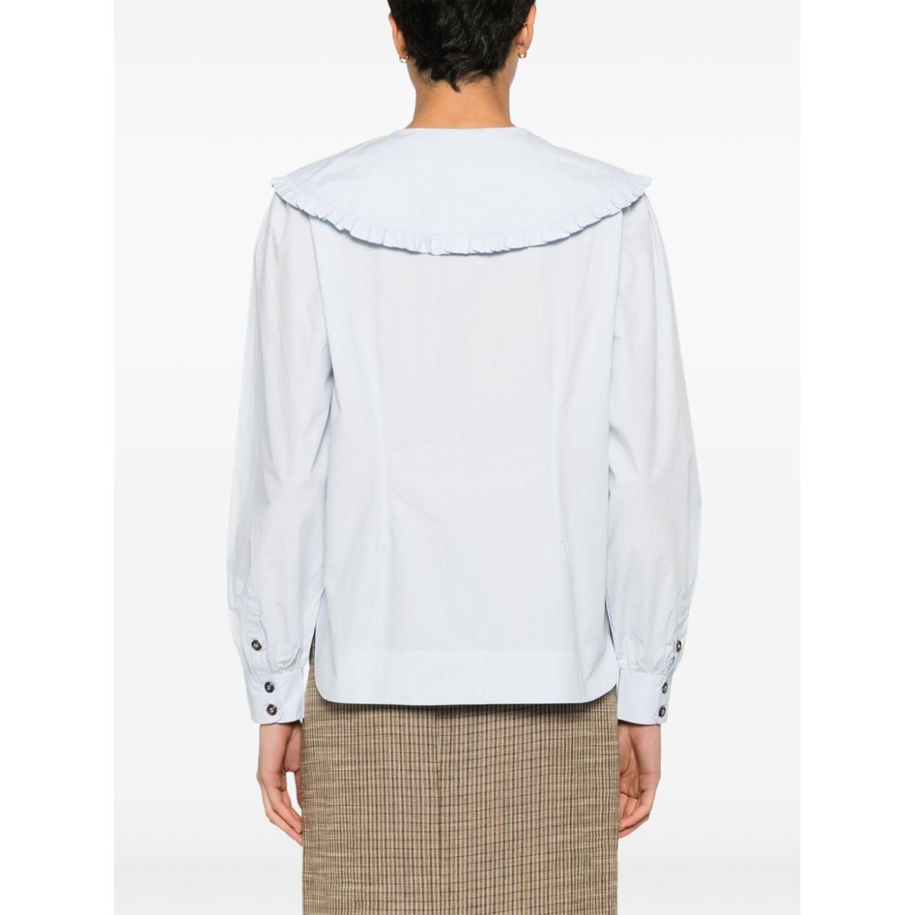 Ganni Puritan collar shirt F8638694-P25