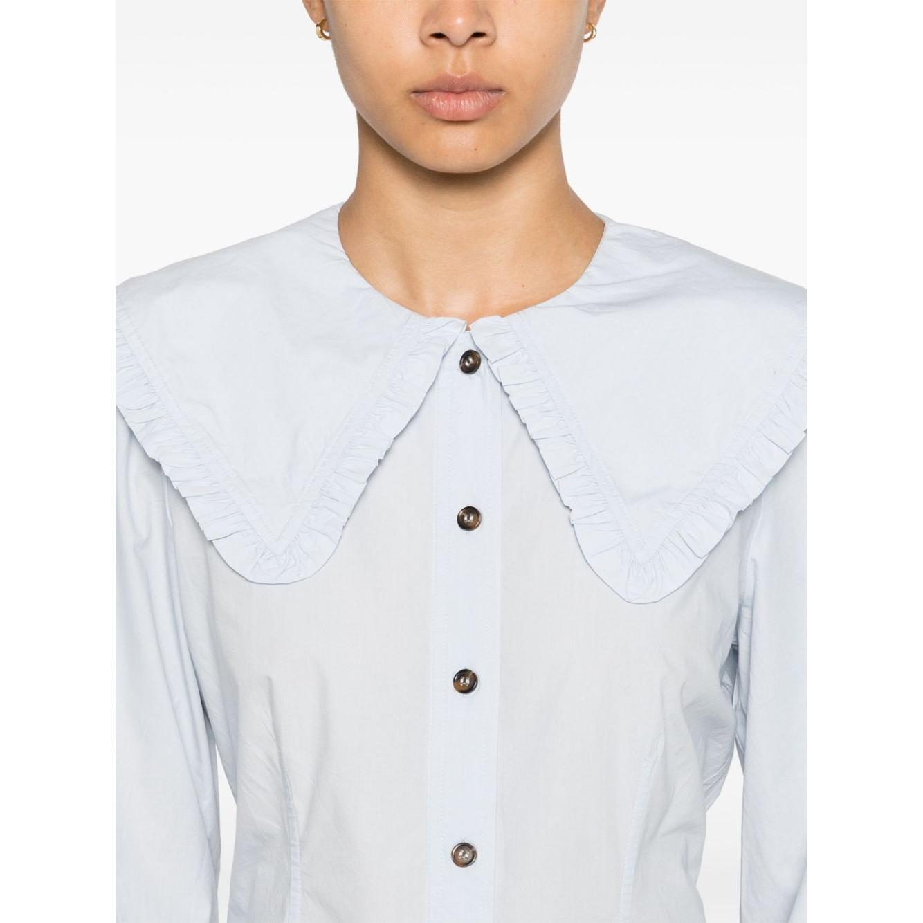 Ganni Puritan collar shirt F8638694-P25