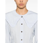 Ganni Puritan collar shirt F8638694-P25