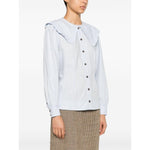 Ganni Puritan collar shirt F8638694-P25