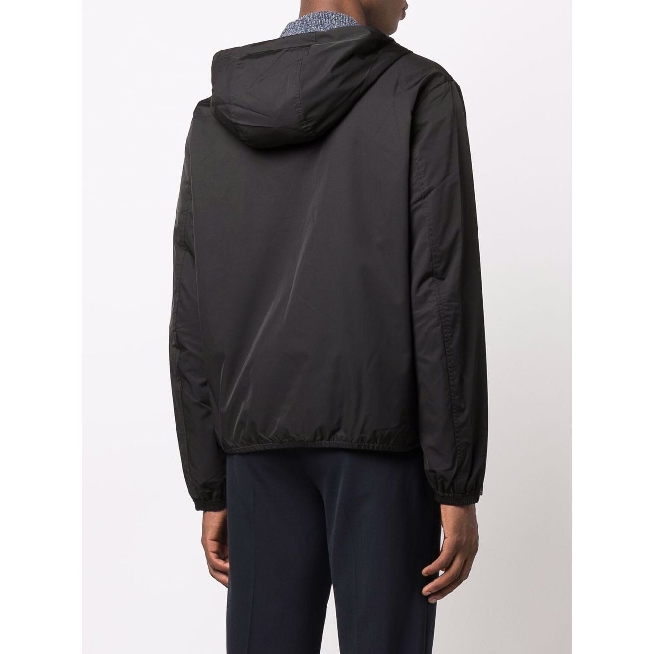 Emporio Armani water-repellent hooded jacket 8N1BQ01NZQZ0999-P25