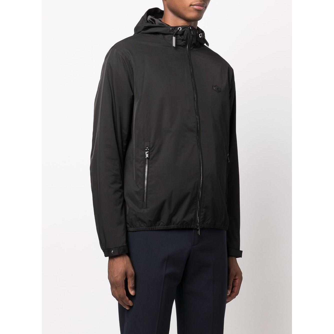 Emporio Armani water-repellent hooded jacket 8N1BQ01NZQZ0999-P25