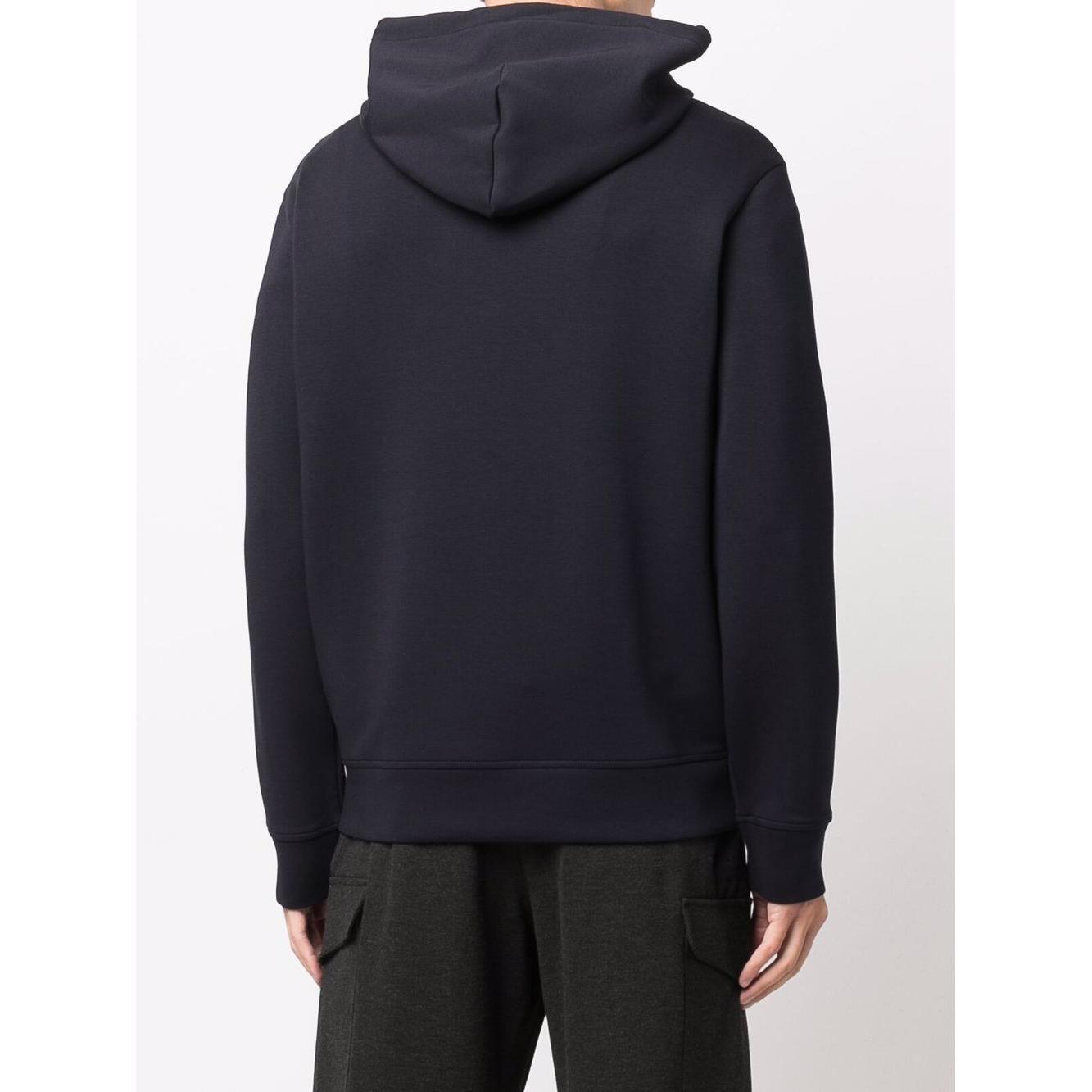Emporio Armani long-sleeved Logo Patch Hoodie 8N1MD01JHSZ0920-P25