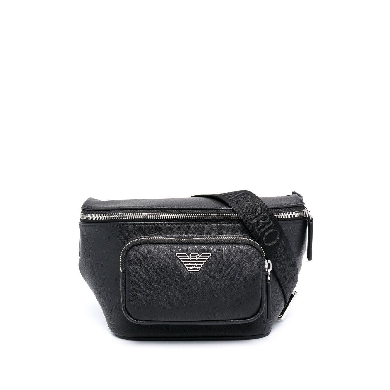 Emporio Armani leather logo-plaque belt bag Y4O238Y138E81072-P25