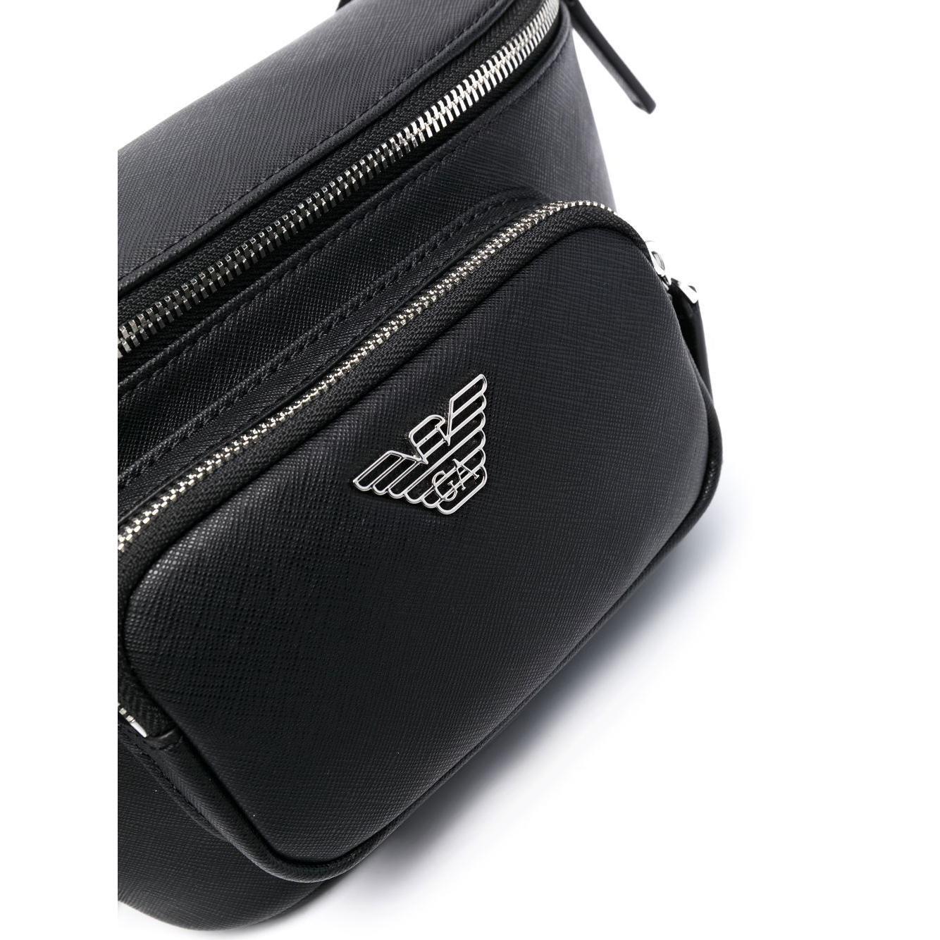 Emporio Armani leather logo-plaque belt bag Y4O238Y138E81072-P25