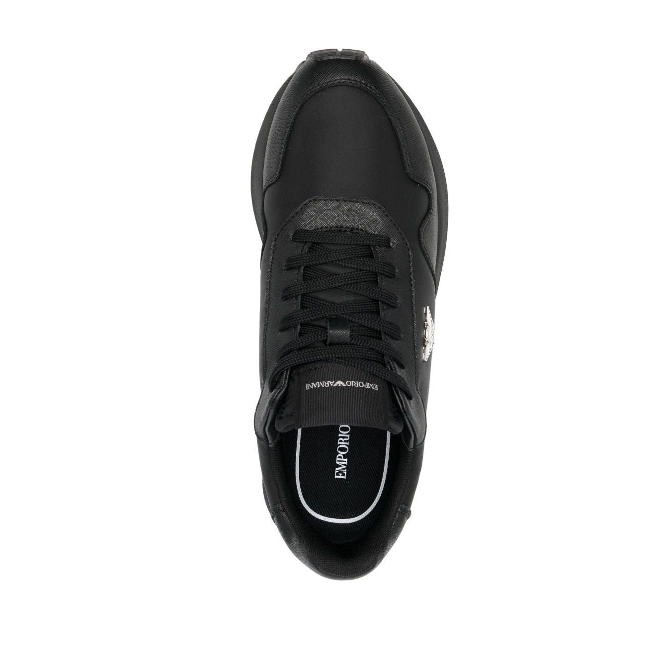 Emporio Armani chunky sole leather sneakers X4X630XN877K001-P25