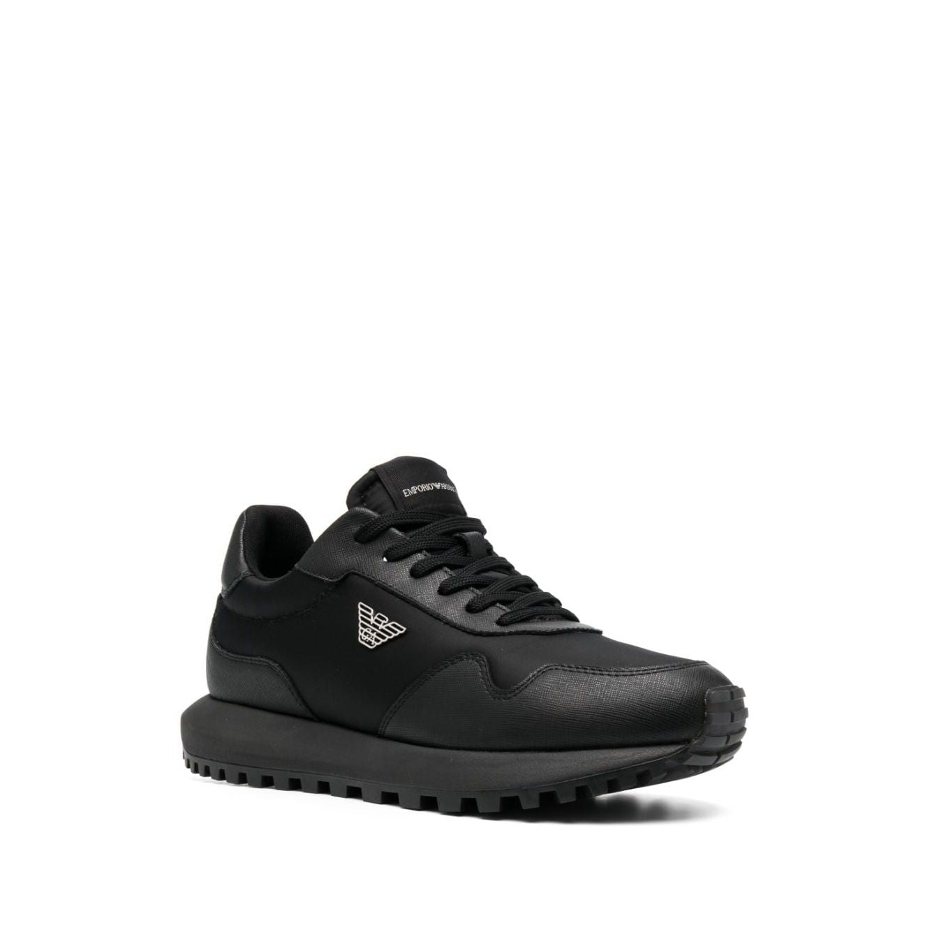 Emporio Armani chunky sole leather sneakers X4X630XN877K001-P25