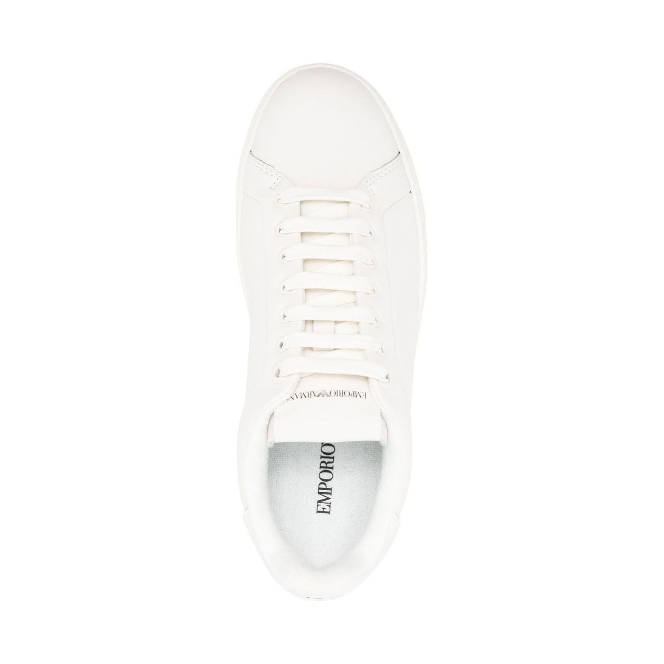 Emporio Armani logo print lace-up sneaker X4X598XF66200894-P25