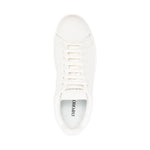 Emporio Armani logo print lace-up sneaker X4X598XF66200894-P25