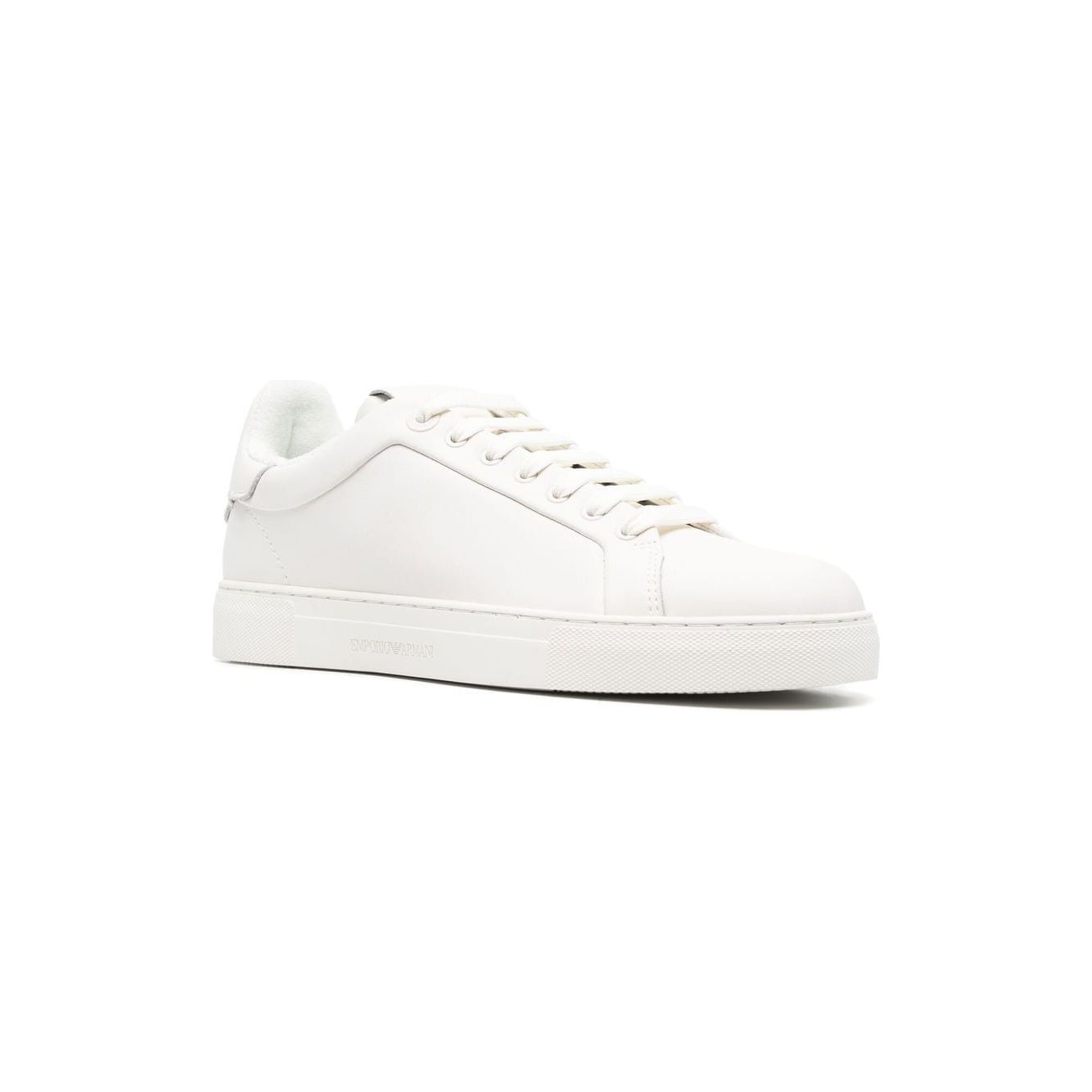 Emporio Armani logo print lace-up sneaker X4X598XF66200894-P25