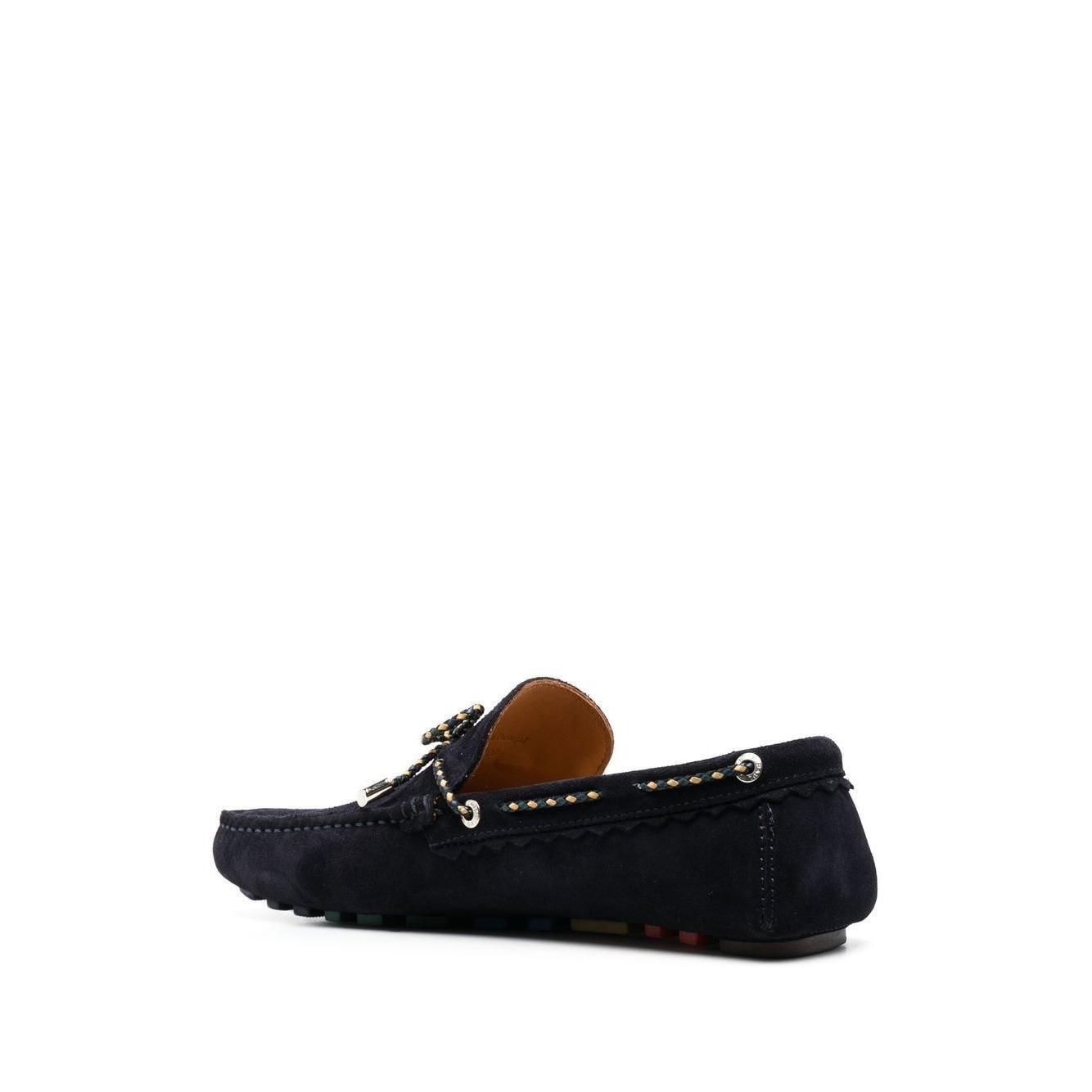 Paul Smith rope-detail suede loafers M2SSFD20KSUE49-P25