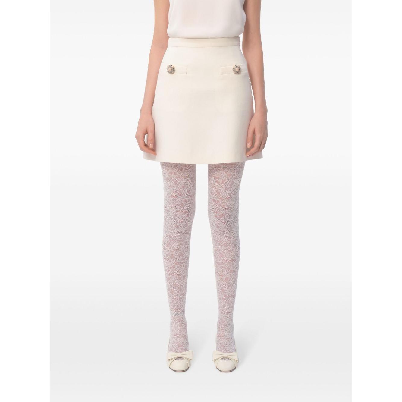 Valentino Skirts Ivory BRACH71CFA03-P25