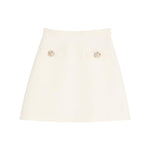 Valentino Skirts Ivory BRACH71CFA03-P25