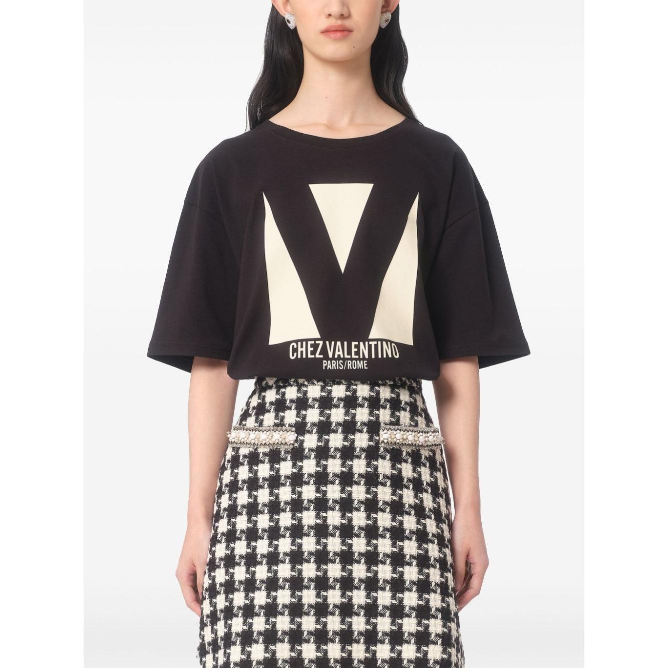 Valentino T-shirts and Polos Black BMG24H95W0NO-P25