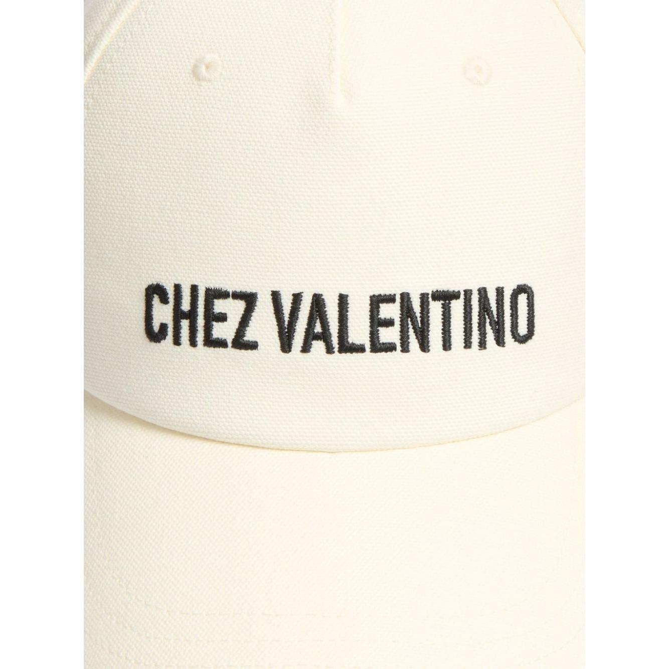 Valentino Garavani Chez Valentino cotton cap YHDA41FVH0AN-P25