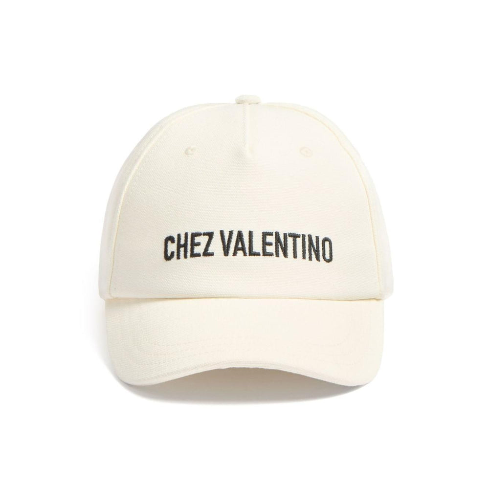 Valentino Garavani Chez Valentino cotton cap YHDA41FVH0AN-P25
