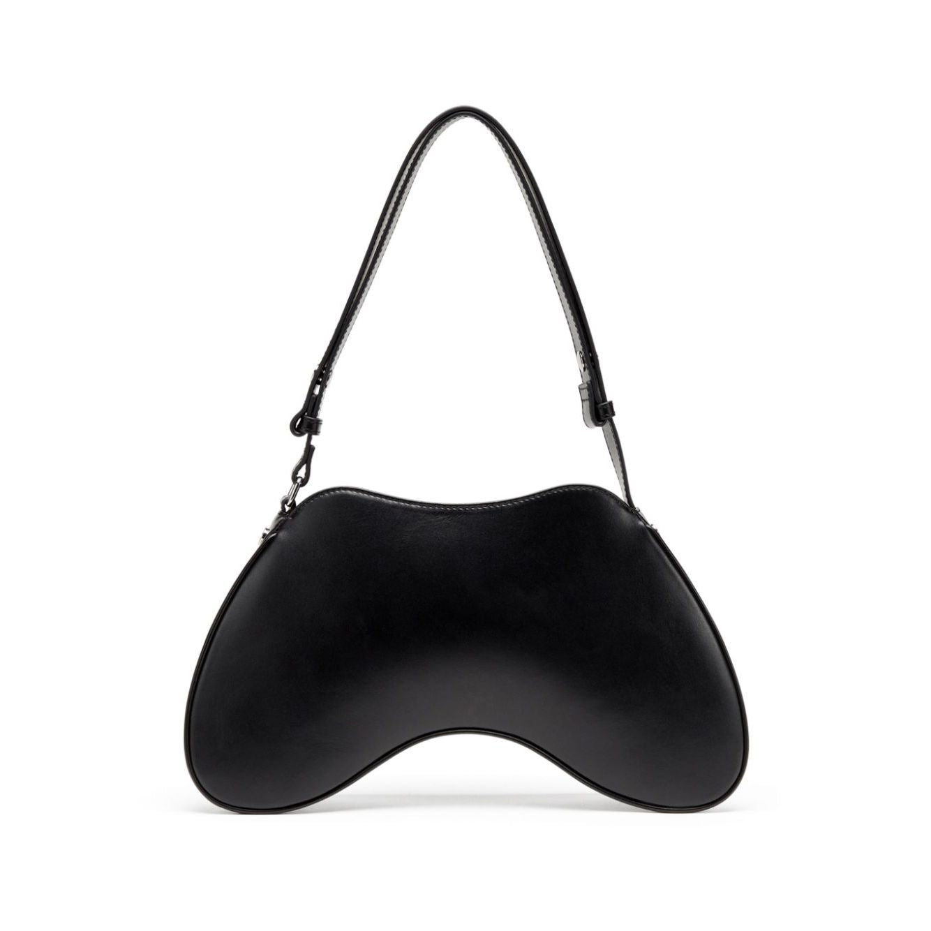 Diesel Play-Semi-gloss leather shoulder bag