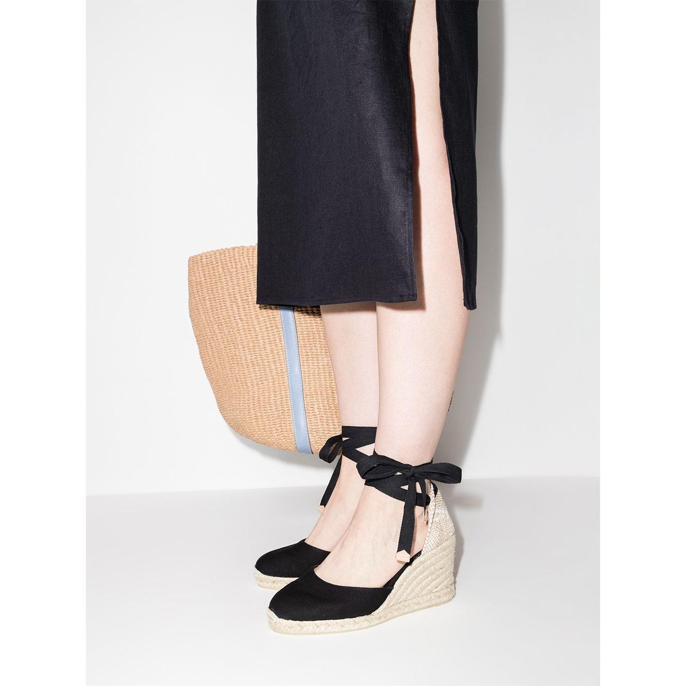 Castañer Castaner Flat shoes Black CARINA8001100-P25