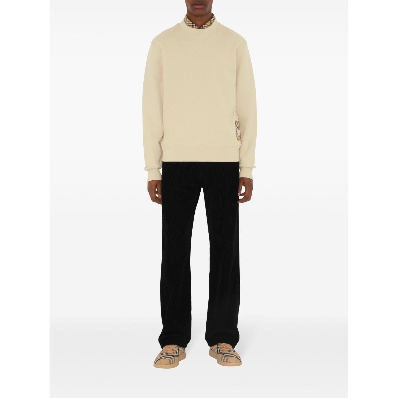 Burberry Cotton sweatshirt with Check label 8103520C1740-P25