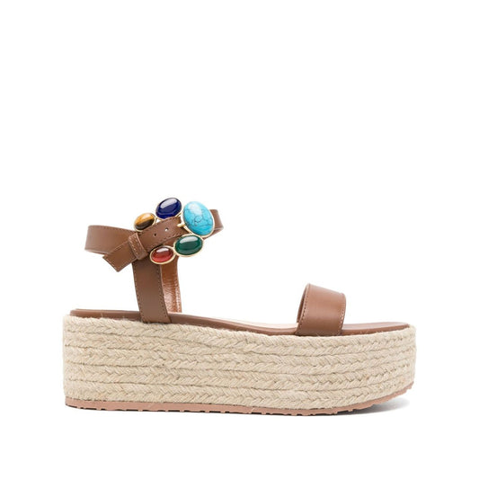 Gianvito Rossi Sandals Leather Brown Sandals