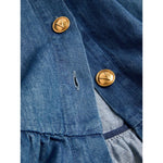Valentino Denim Midi Skirt BDD18L94C558-P25