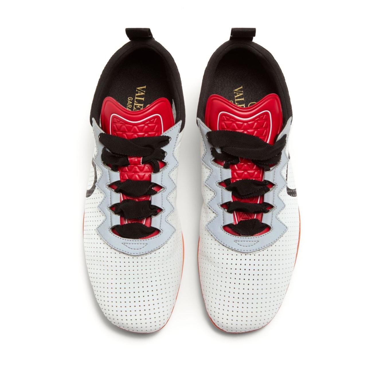 Valentino Garavani Chromathon Sneaker in Perforated Nappa Leather WS0LL5XBM9K0-P25