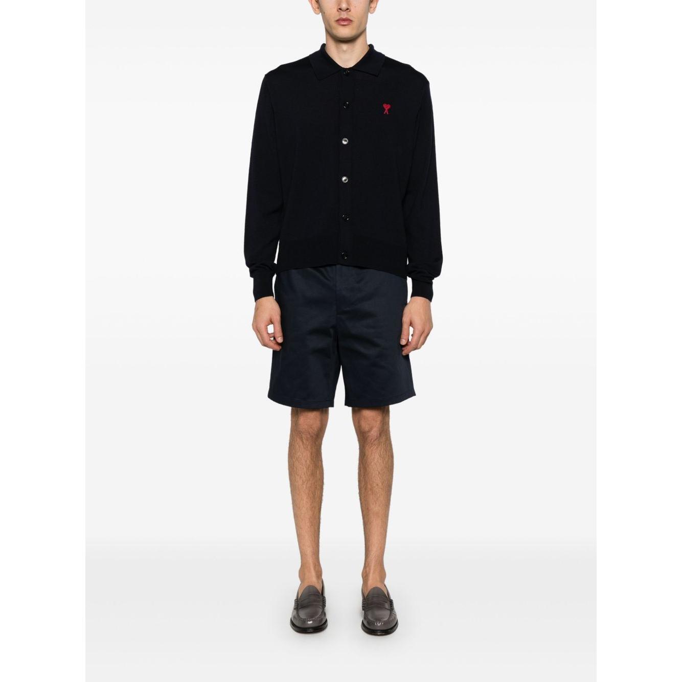 Ami Paris cotton shorts HSO303CO01034011-P25