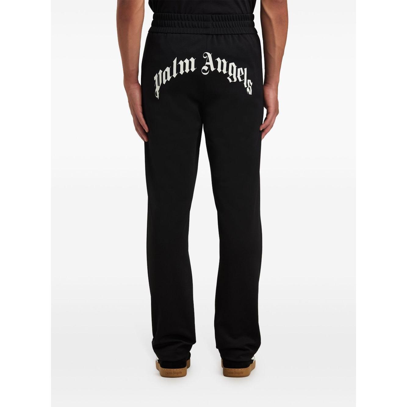 Palm Angels curved logo track pants PMCJ048S25FAB0011003-P25