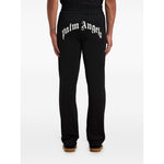 Palm Angels curved logo track pants PMCJ048S25FAB0011003-P25