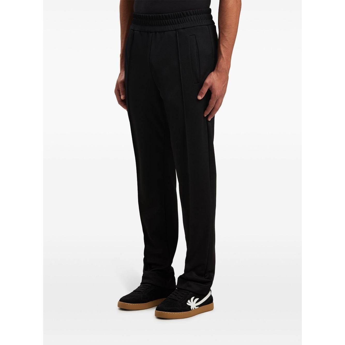 Palm Angels curved logo track pants PMCJ048S25FAB0011003-P25