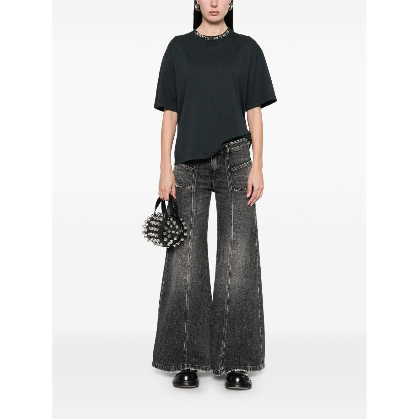 Golden Goose T-shirt with crystals GWP01220P00189790456-P25