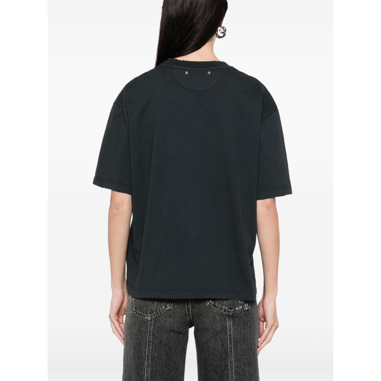 Golden Goose T-shirt with crystals GWP01220P00189790456-P25