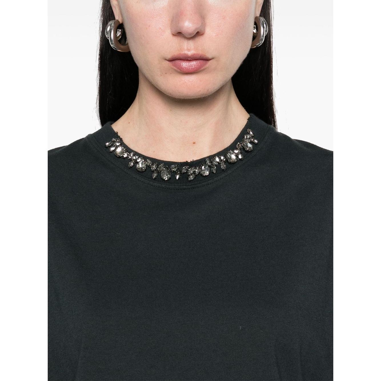 Golden Goose T-shirt with crystals GWP01220P00189790456-P25