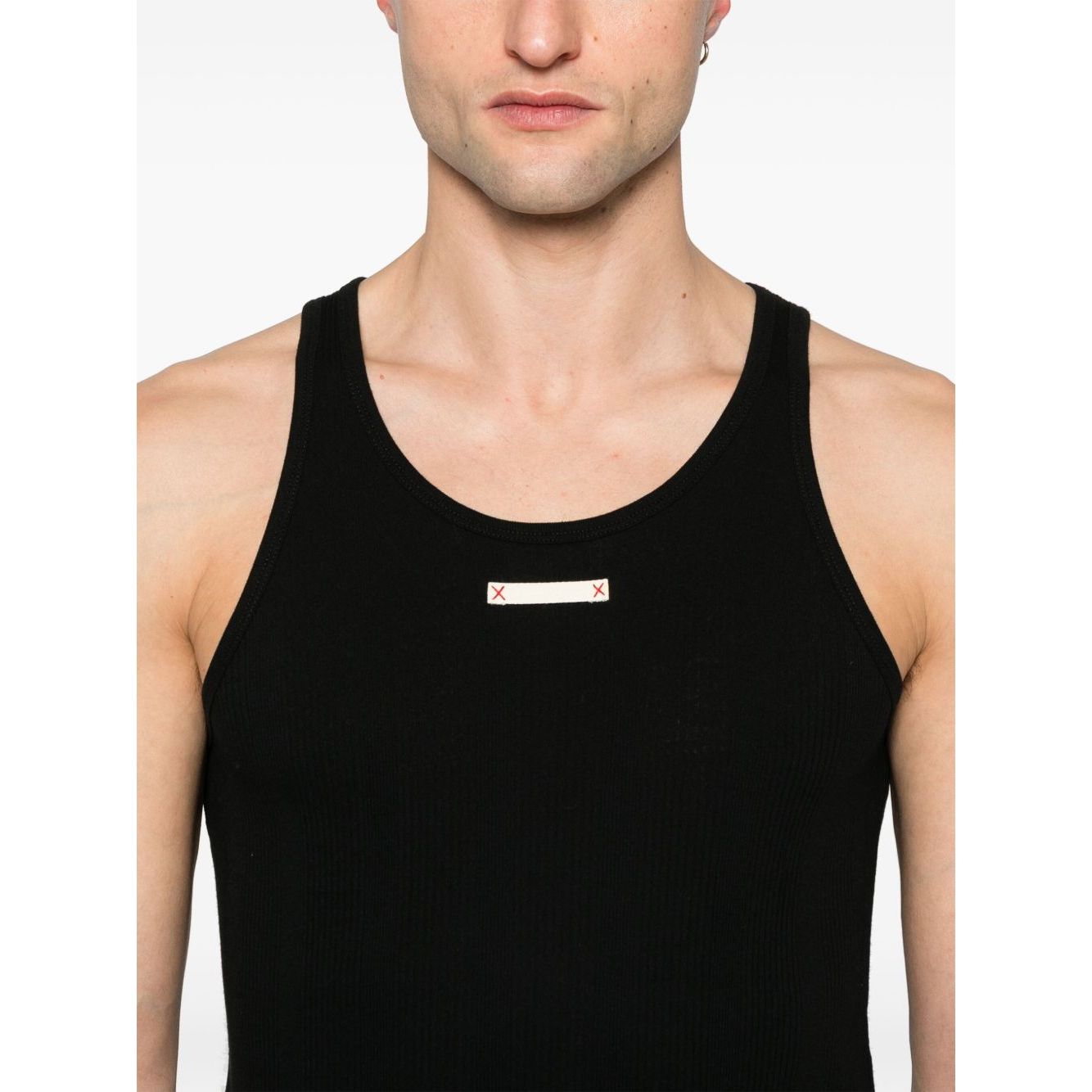 Maison Margiela ribbed-knit top Topwear