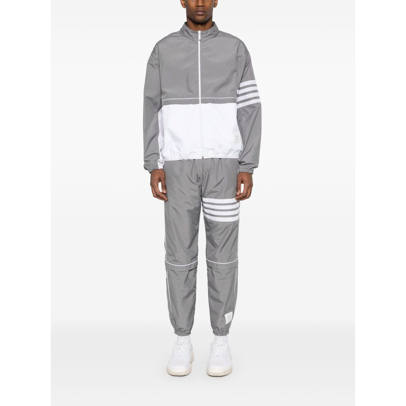 Thom Browne mid-rise ripstop track trousers Trousers