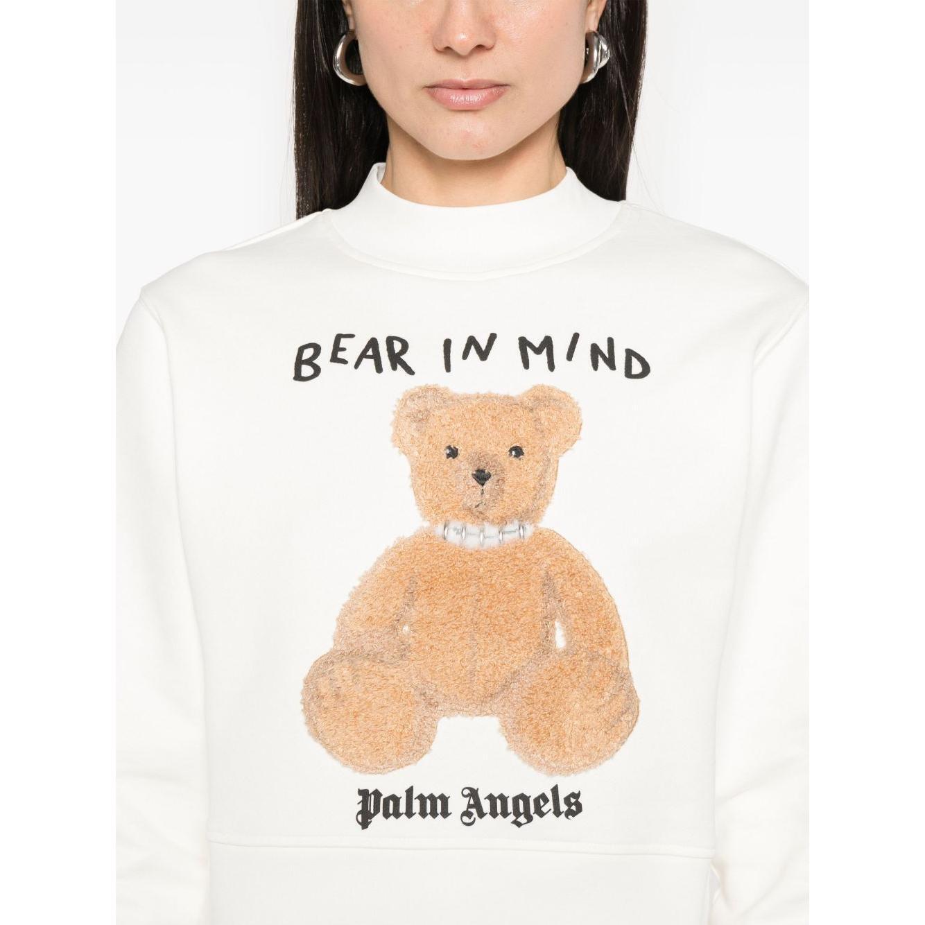 Palm Angels bear in mind sweatshirt PWBA016S25FLE0030360-P25
