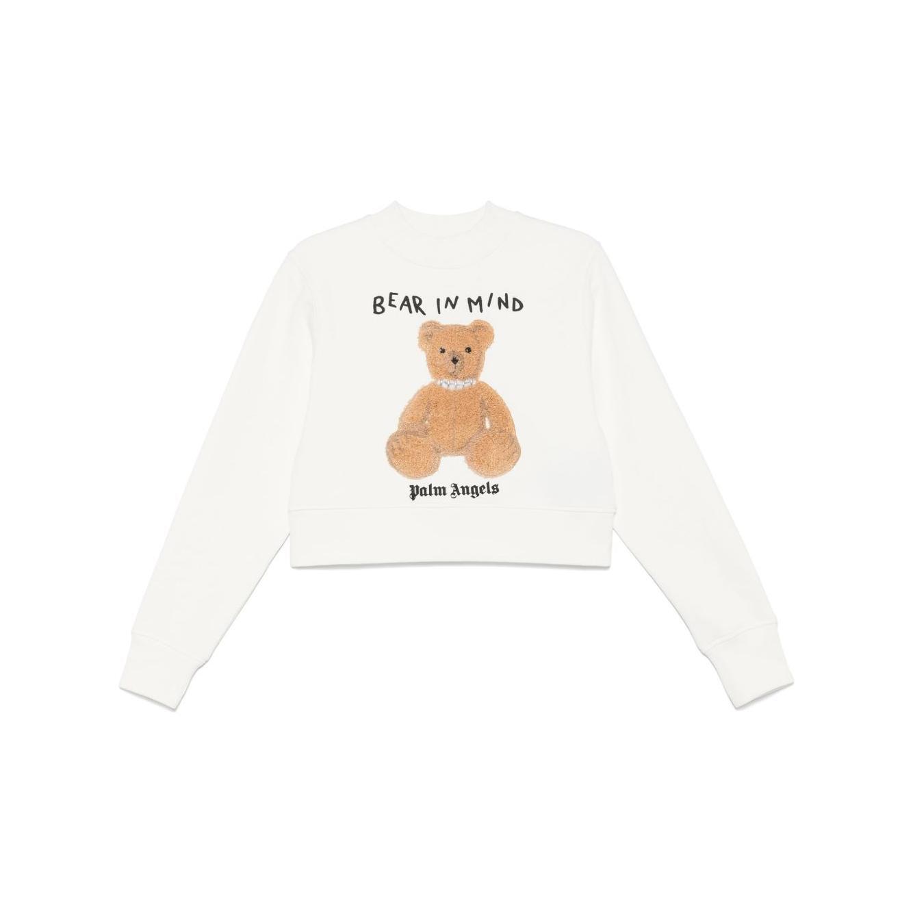 Palm Angels bear in mind sweatshirt PWBA016S25FLE0030360-P25