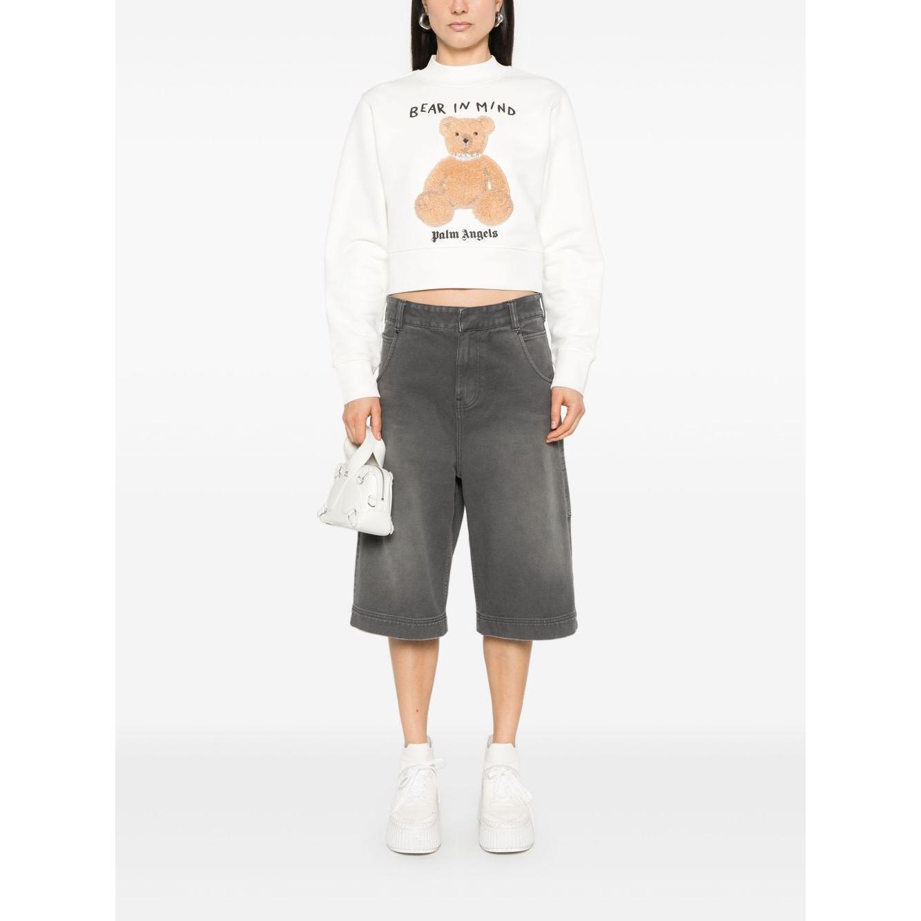 Palm Angels bear in mind sweatshirt PWBA016S25FLE0030360-P25