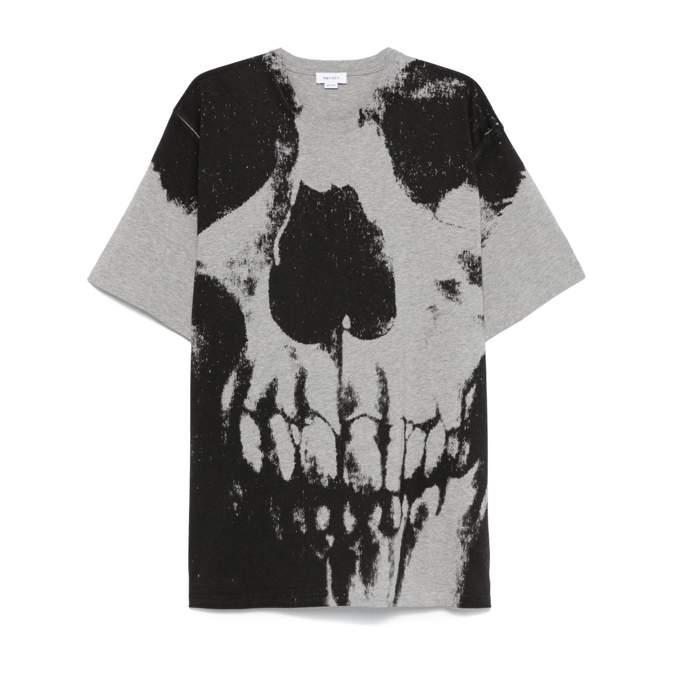 Alexander McQueen T-shirts and Polos Grey Topwear