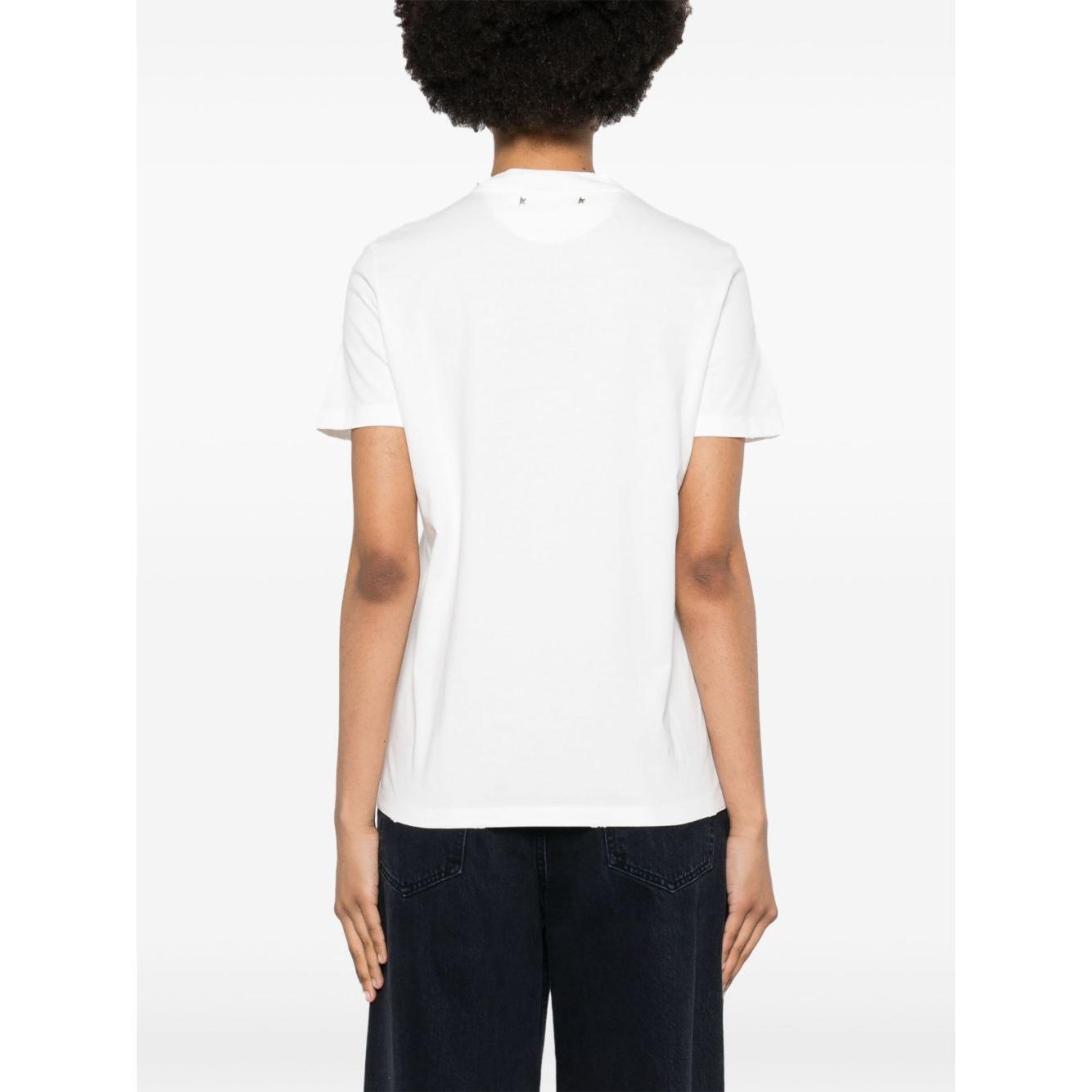 Golden Goose rhinestone-embellished Cotton T-shirt GWP01220P00067310363-P25