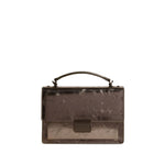 Golden Goose Venezia Bag in anthracite grey laminated leather with black details GWA00467A00069870323-P25