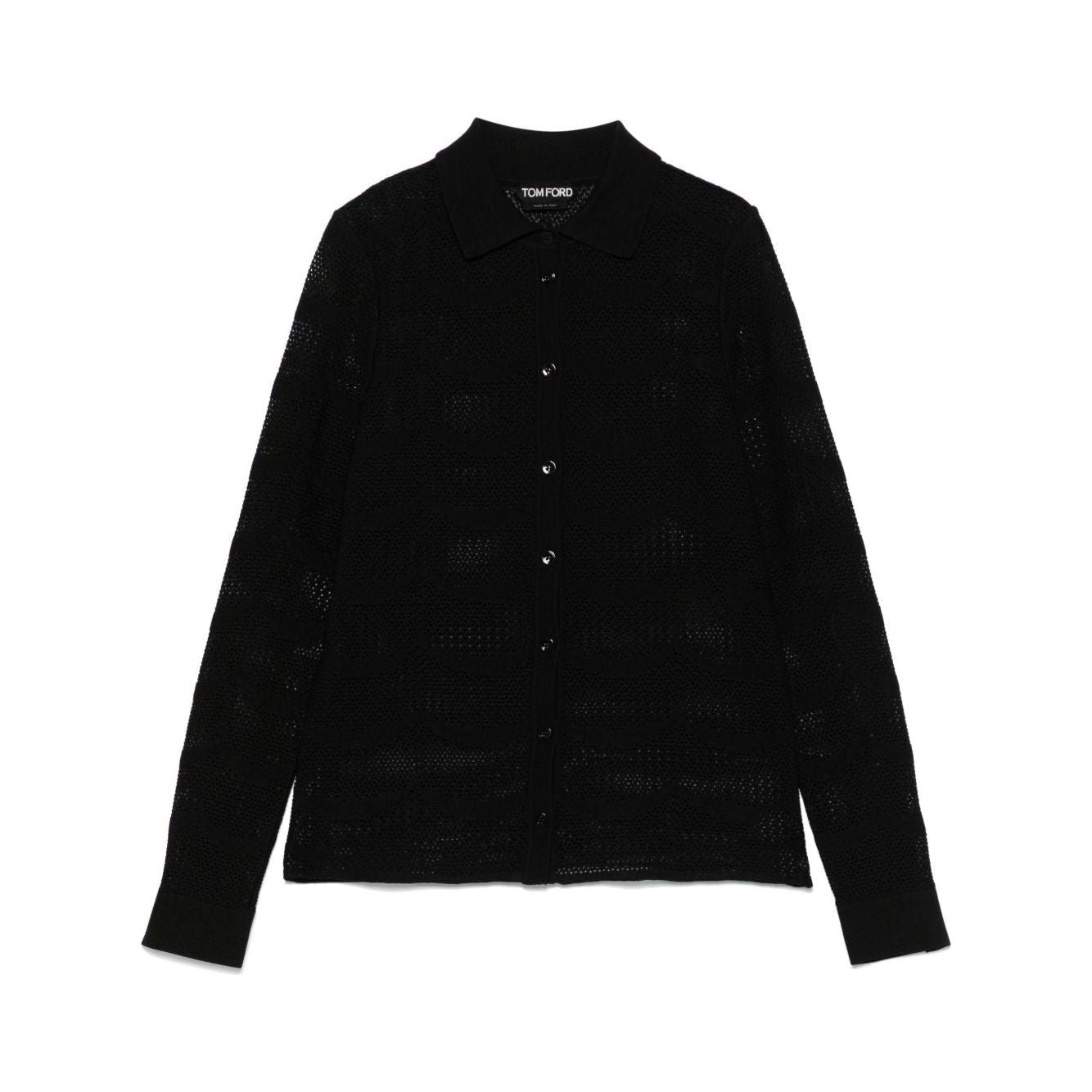 Tom Ford cotton & silk shirt CAK373YAX844LB999-P25