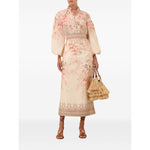 Zimmermann Illuminate Pencil Midi Skirt 9995SS251CORF-P25