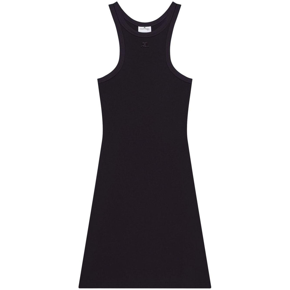 Courreges Pre Courrèges cotton scuba dress 125JRO577JS02039999-P25