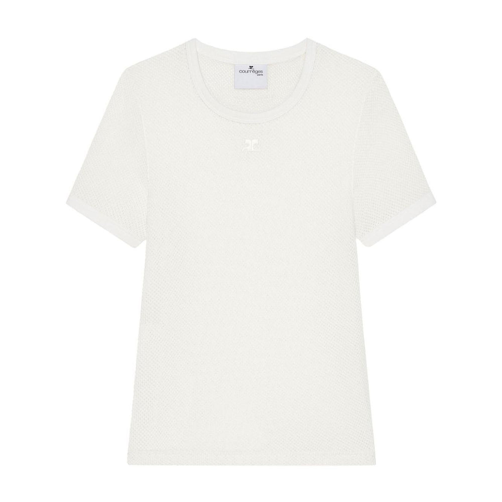 Courreges Pre Courrèges Mesh T-shirt 125JTS017JS00690001-P25