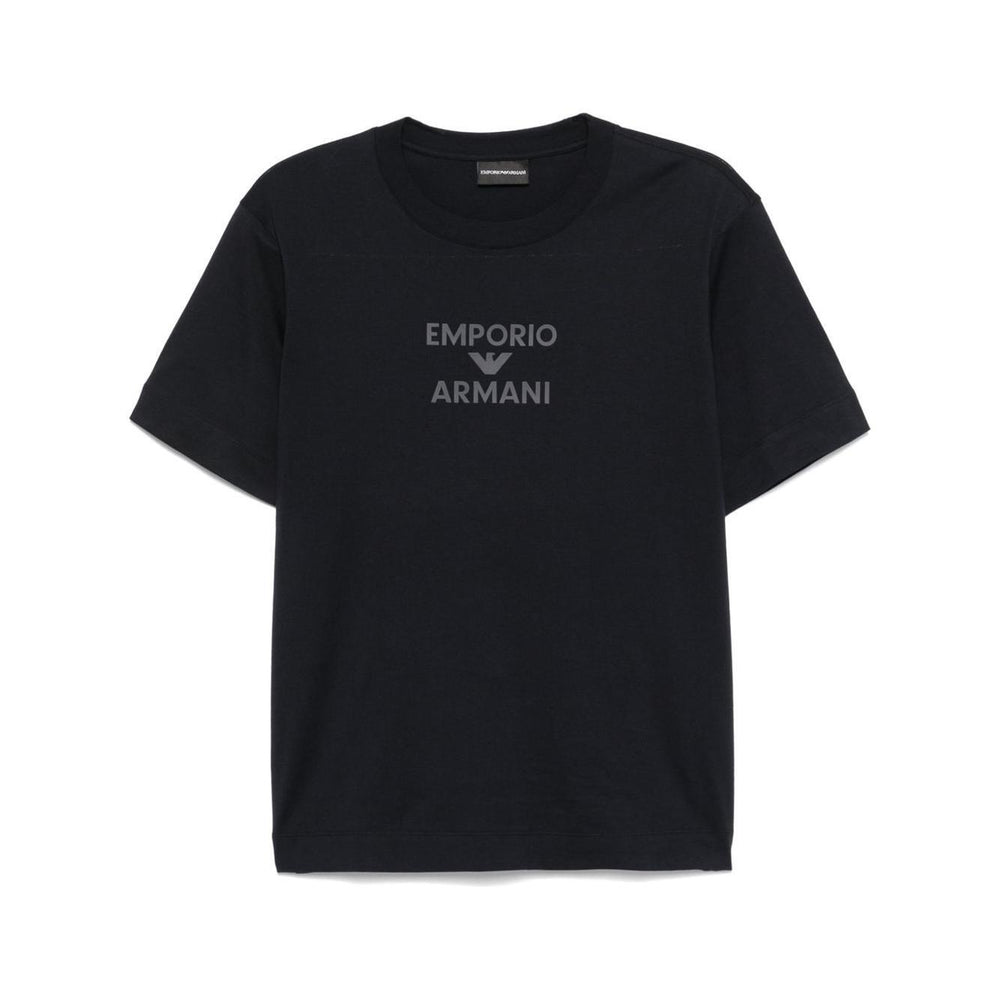 Emporio Armani Jersey T-shirt with rubberised logo EM000780AF12926UB118-P25